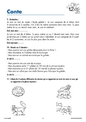 Fichier lecture CP