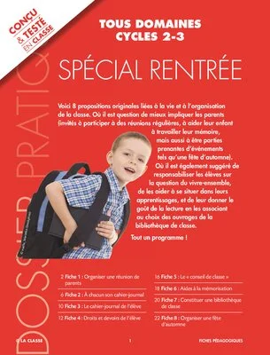 Spécial rentrée 2015
