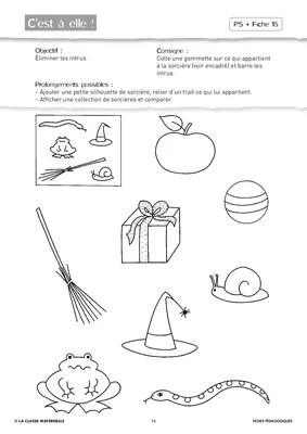 Attention visuelle PS Septembre Octobre