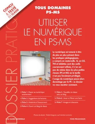 Utiliser le numérique en PS MS