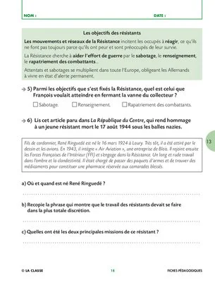 Les enfants de la résistance