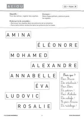 Attention visuelle GS décembre