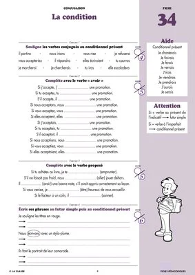 Français CM2 conjugaison ~ Cahiers malins