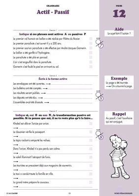 Français CM2 grammaire ~ Cahiers malins