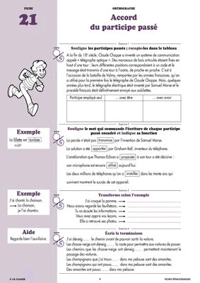 Français CM2 orthographe ~ Cahiers malins