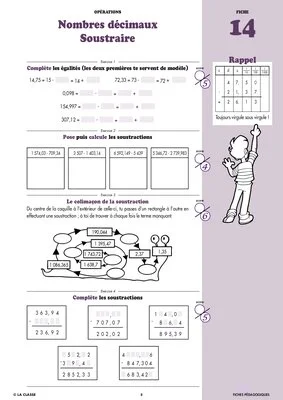 Maths CM2 opérations ~ Cahiers malins