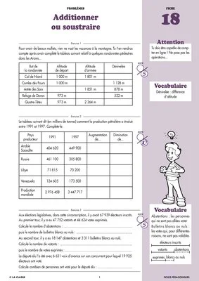 Maths CM2 problèmes ~ Cahiers malins