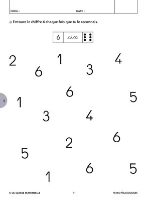 Quantités et nombres jusqu'à 9