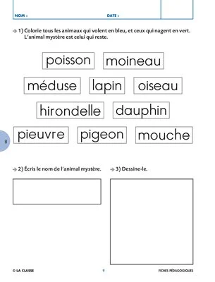 Les animaux mystères