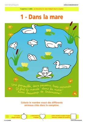 Mathématiques et attention visuelle PS ~ Cahiers malins