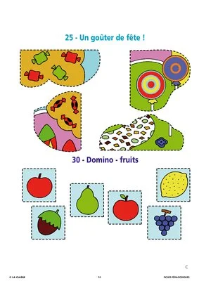 Mathématiques et attention visuelle PS ~ Cahiers malins