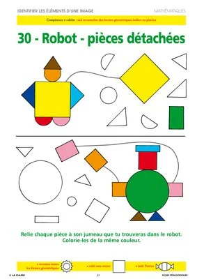 Mathématiques et attention visuelle MS Cahiers malins