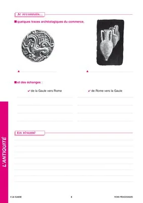 Histoire CE. L'Antiquité ~ Docs en stock