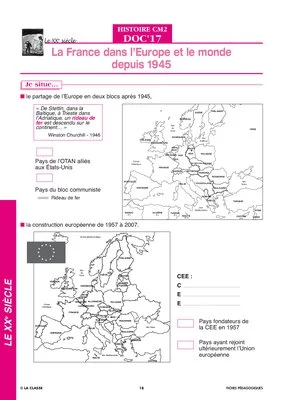Histoire CM. Le XXe siècle ~Docs en stock