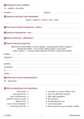 Une année de dictées CM2 décembre