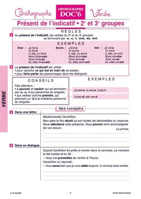 Trois groupes de verbes et temps de conjugaison