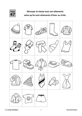 100 fiches de maths français GS. L'hiver