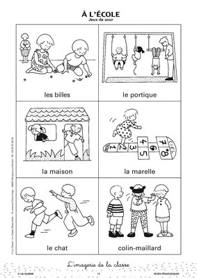 L'imagerie : l'école