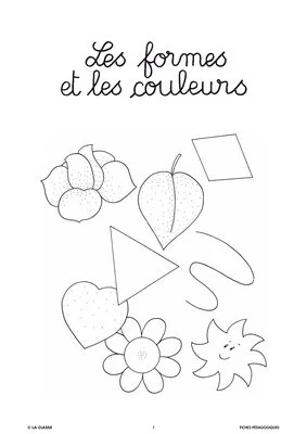 L'imagerie : les formes et les couleurs
