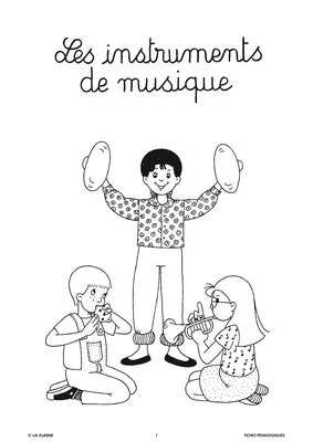 L'imagerie : les instruments de musique