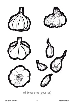 Découp'images: les légumes