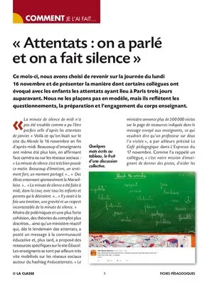 Attentats : on a parlé et on a fait silence