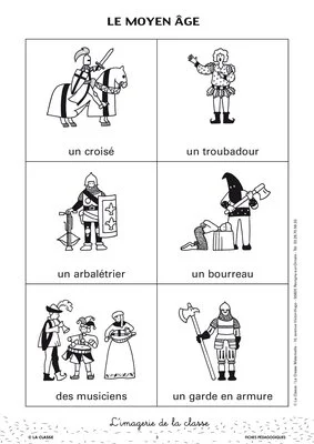 L'imagerie : le Moyen Age
