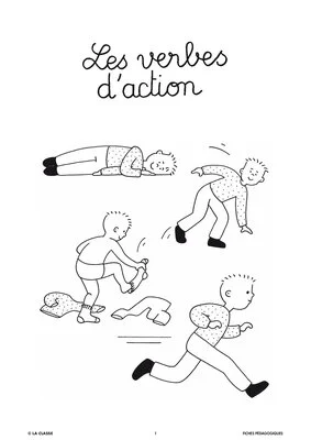 L'imagerie : les verbes d'action