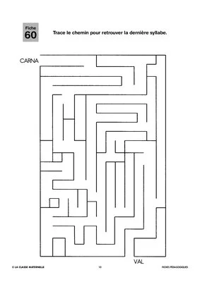 100 fiches de maths français GS. Carnaval
