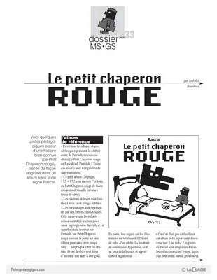 Le petit chaperon rouge