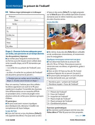 Apprendre à conjuguer