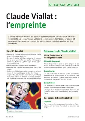 Claude Viallat : l'empreinte