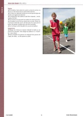 Jeux de cour à l'école