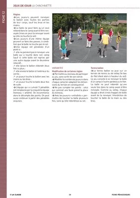 Jeux de cour à l'école