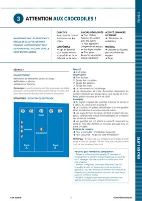 Jeux de lutte à l'école