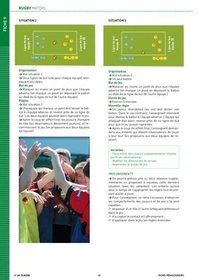 Le rugby à l'école