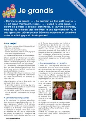 Je grandis