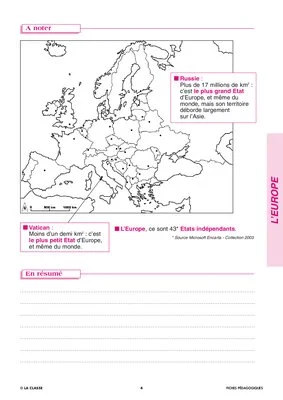L'Europe ~ Docs en stock