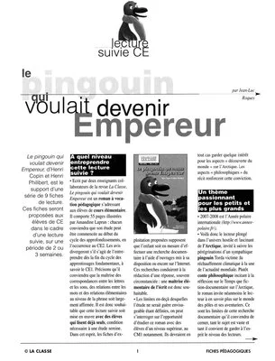 Le Pingouin qui voulait devenir empereur