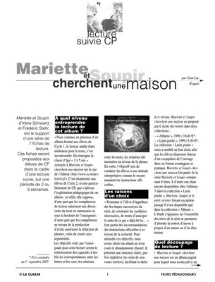 Mariette et Soupir cherchent une maison