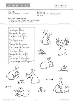 Attention visuelle PS mars avril