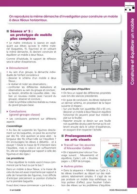 Construire et équilibrer un mobile