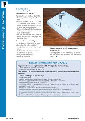 Construire un jeu éléctrique