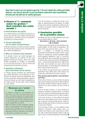 Jardiner à l'école