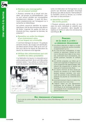 Visite à la ferme