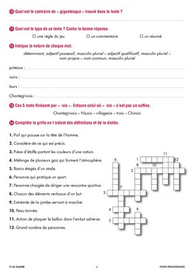 Une année de dictées CM1 mars