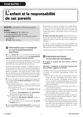 La Convention internationale des droits de l'enfant