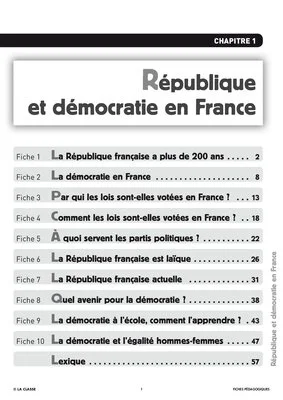 République et démocratie en France