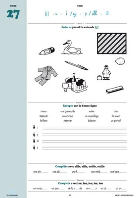 Français CP phonologie et code ~ Cahiers malins