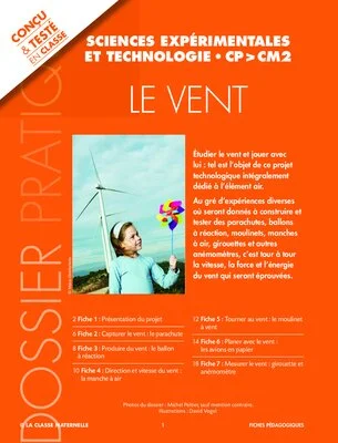 Projet technologique en classe : le vent